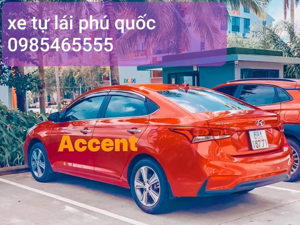 Cho thuê xe Huyndai Accent - Cho Thuê Xe Phú Quốc - Nhà Xe Anh Phát